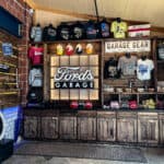 Giftshop inside Fords Garage Restaurant in Plano Texas Sip Bite Go