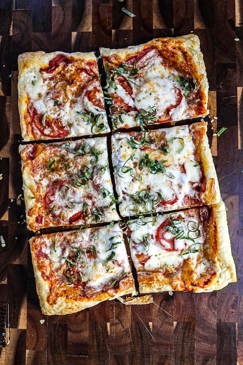 Puff Pastry Pizza Mothers Day Brunch Recipe