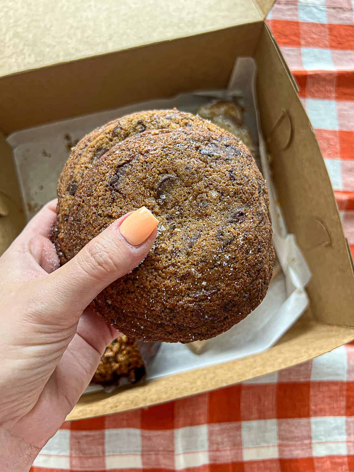 Chocolate Chip cookie from Bresnan Bread