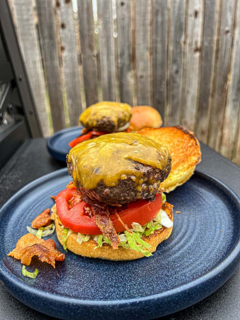 Griddled Blackstone Burgers Recipe - Sip Bite Go