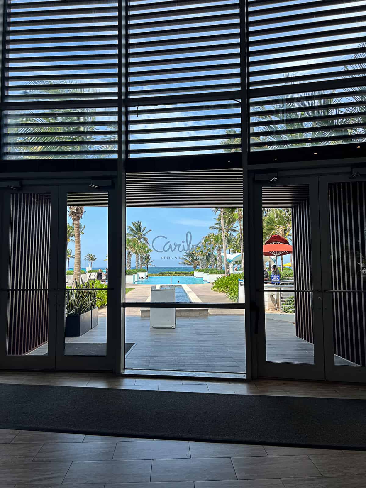 Caribe Hilton Hotel Pool View