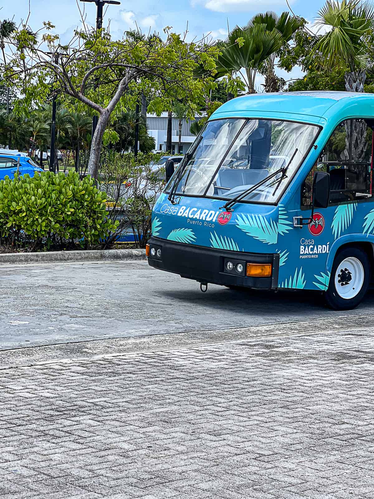 Casa Bacardi Puerto Rico Tour Guide Trolly