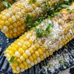 Closeup Blackstone Corn On The Cob Recipe