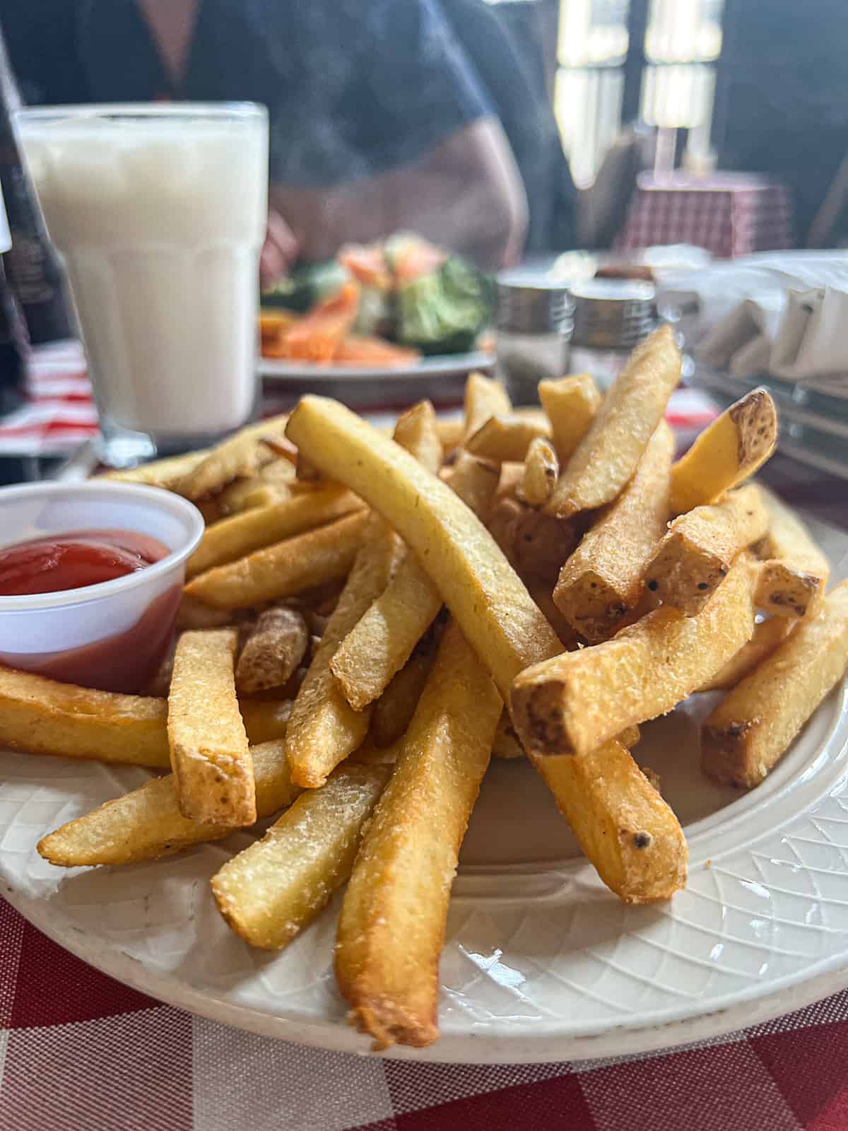 French Fries Dinner Menu Item Triana Tapas and Flamenco Restaurant in San Juan Puerto Rico