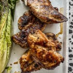 Griddled Chicken Breast Recipe on Tray