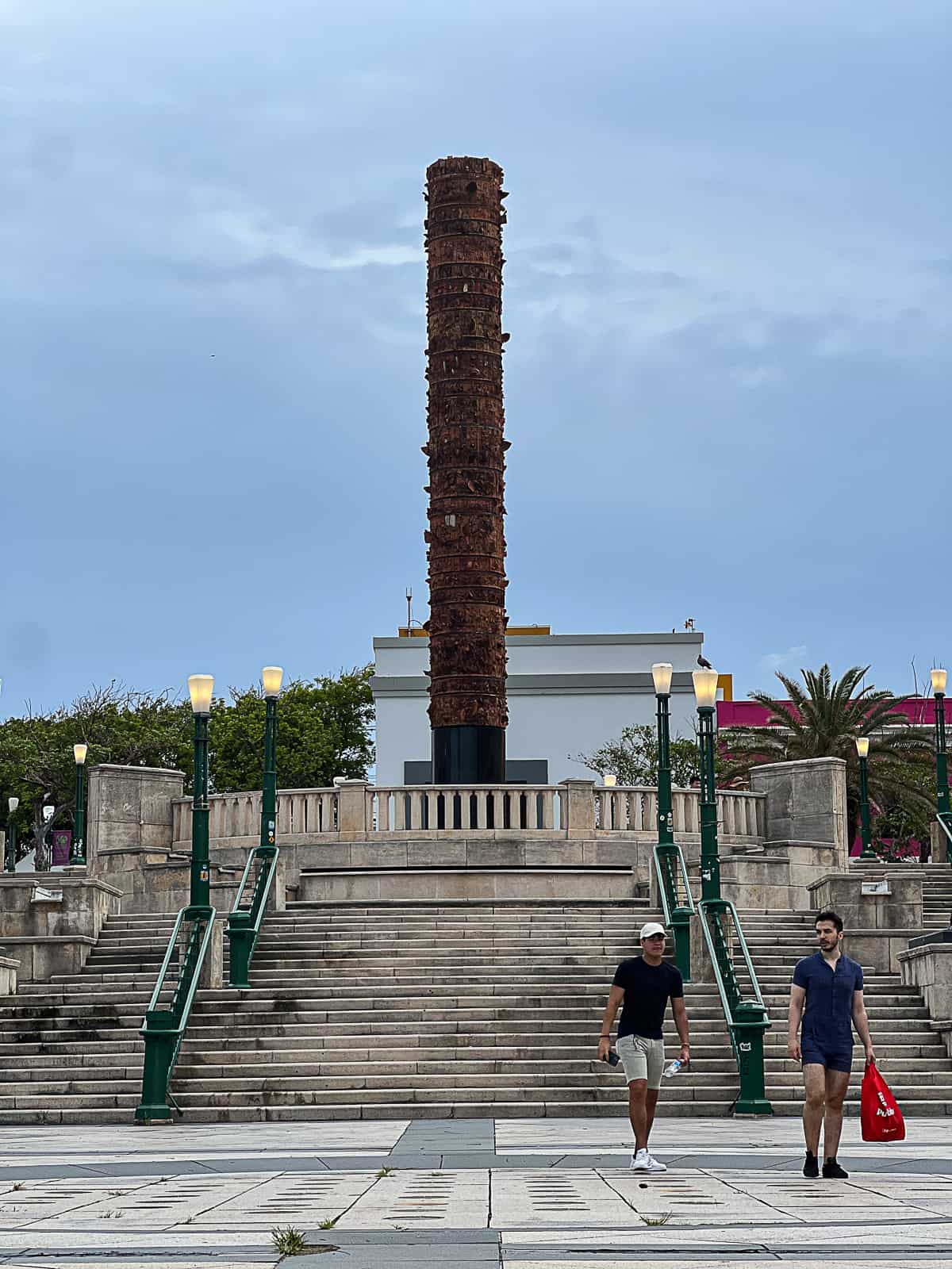 Historical Monument Plaza del Totem in San Juan