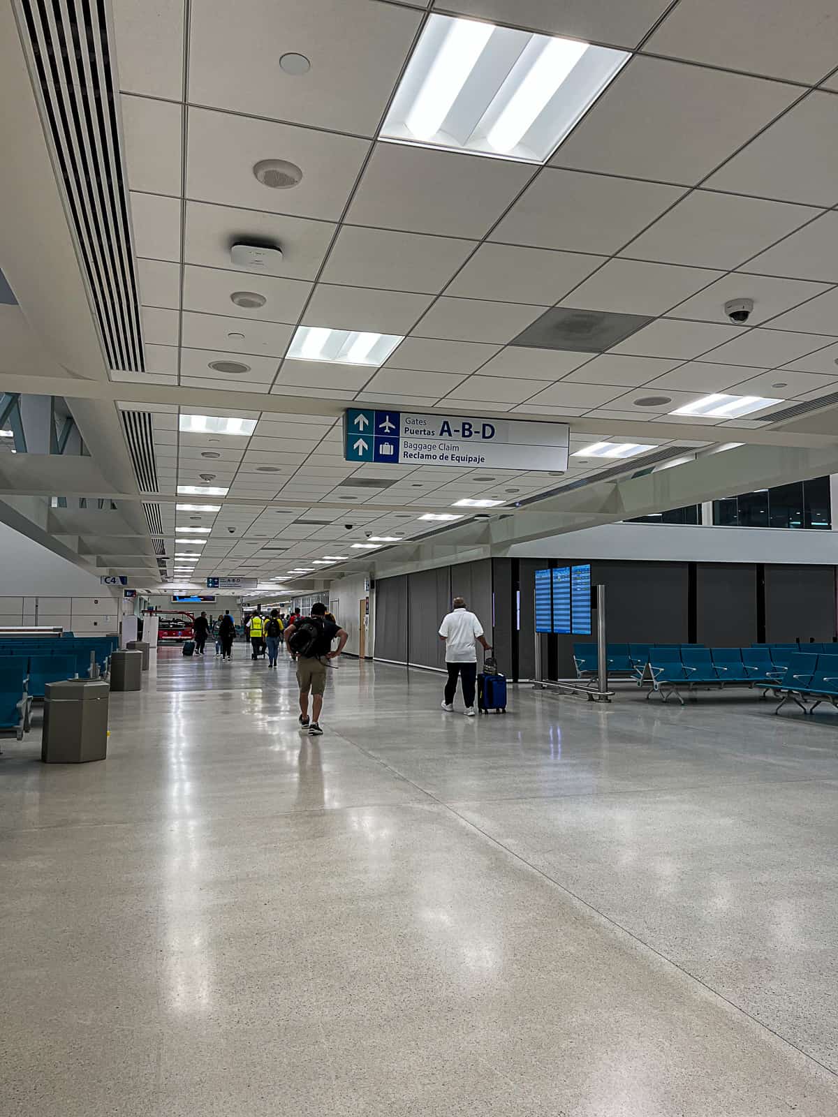 Inside ​​Luis Muñoz Marín International Airport In Puerto Rico