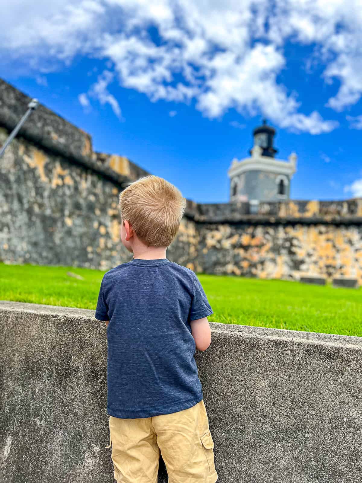 Kids Activity Sightseeing San Felipe Del Morro Castle