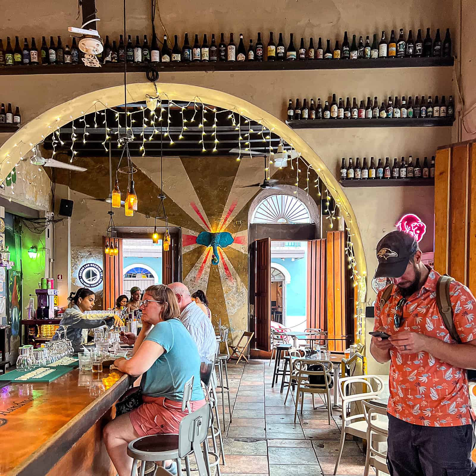 La Taberna Lúpulo Restaurant Bar in San Juan Puerto Rico