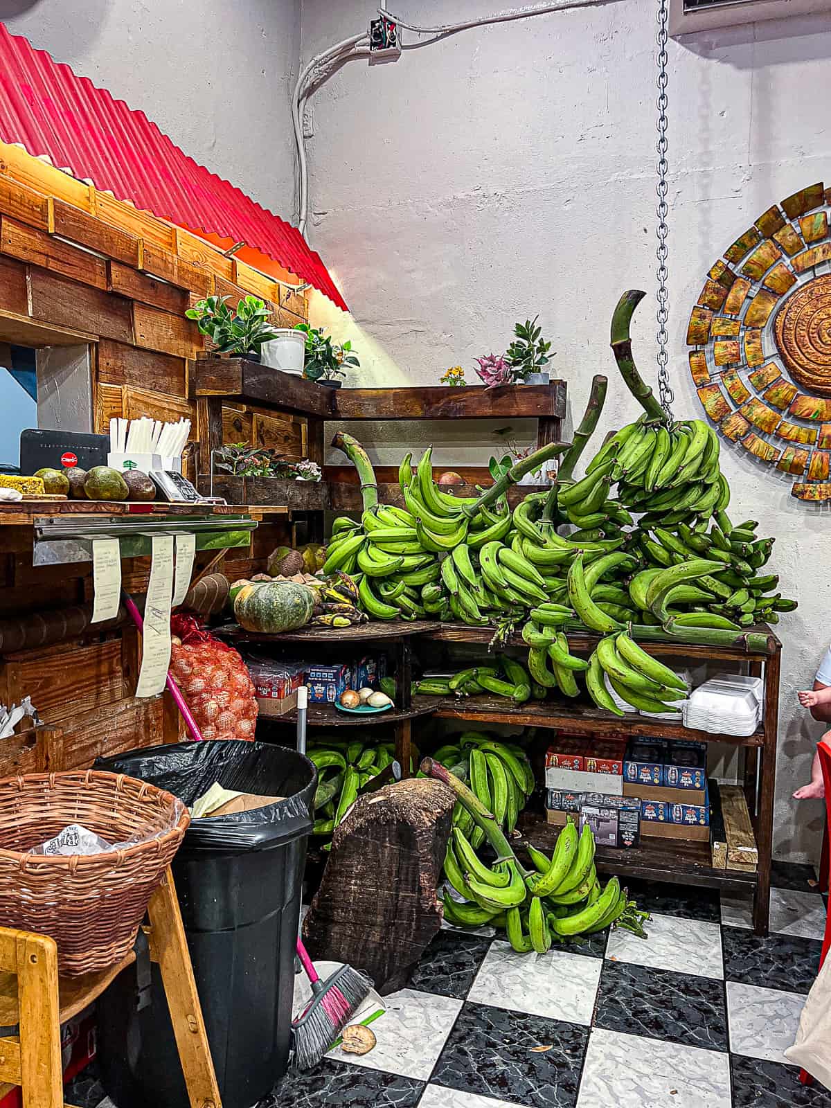 Plantains inside Best San Juan Restaurant Deaverdura