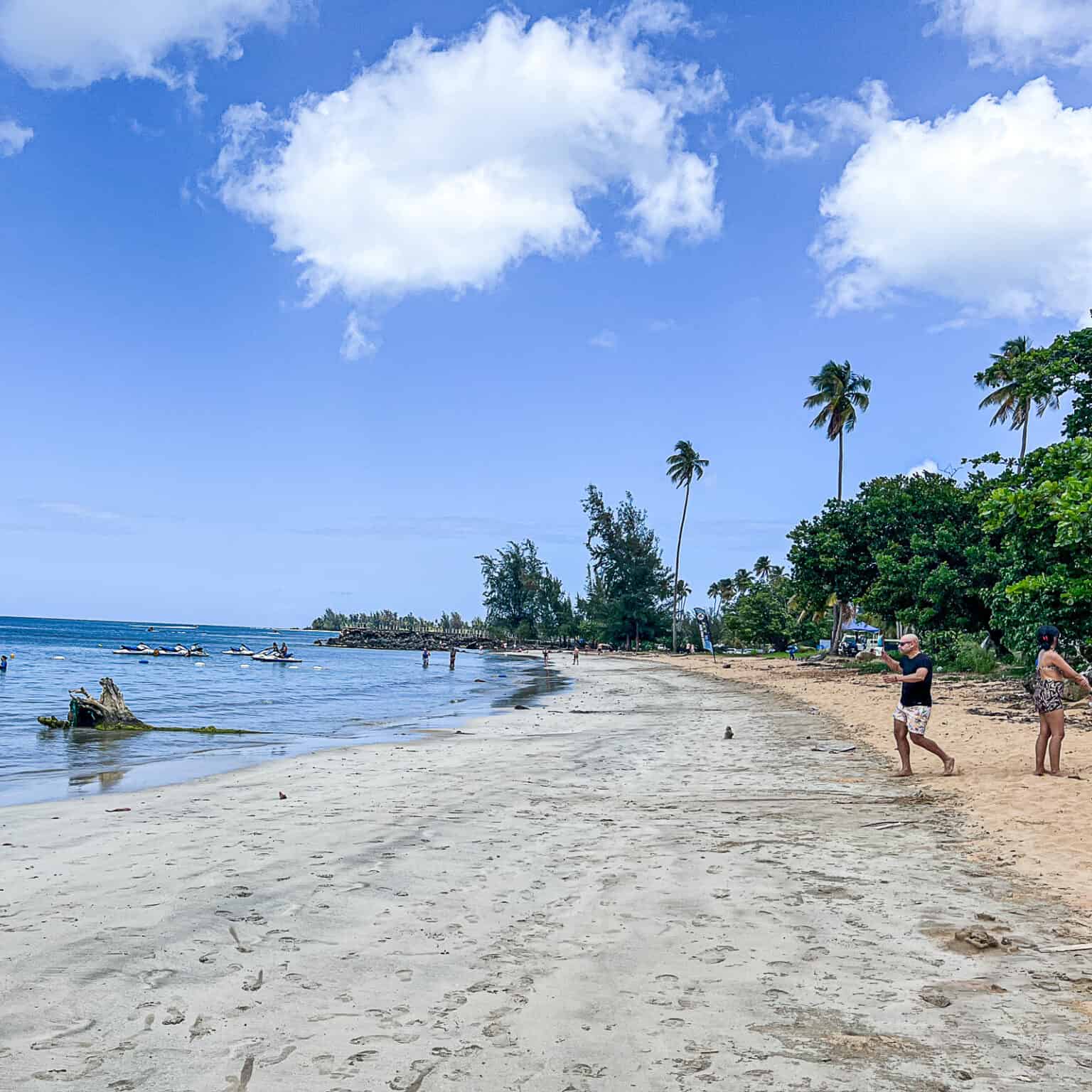 Visit Luquillo Beach in Puerto Rico (Playa Fortuna) Sip Bite Go