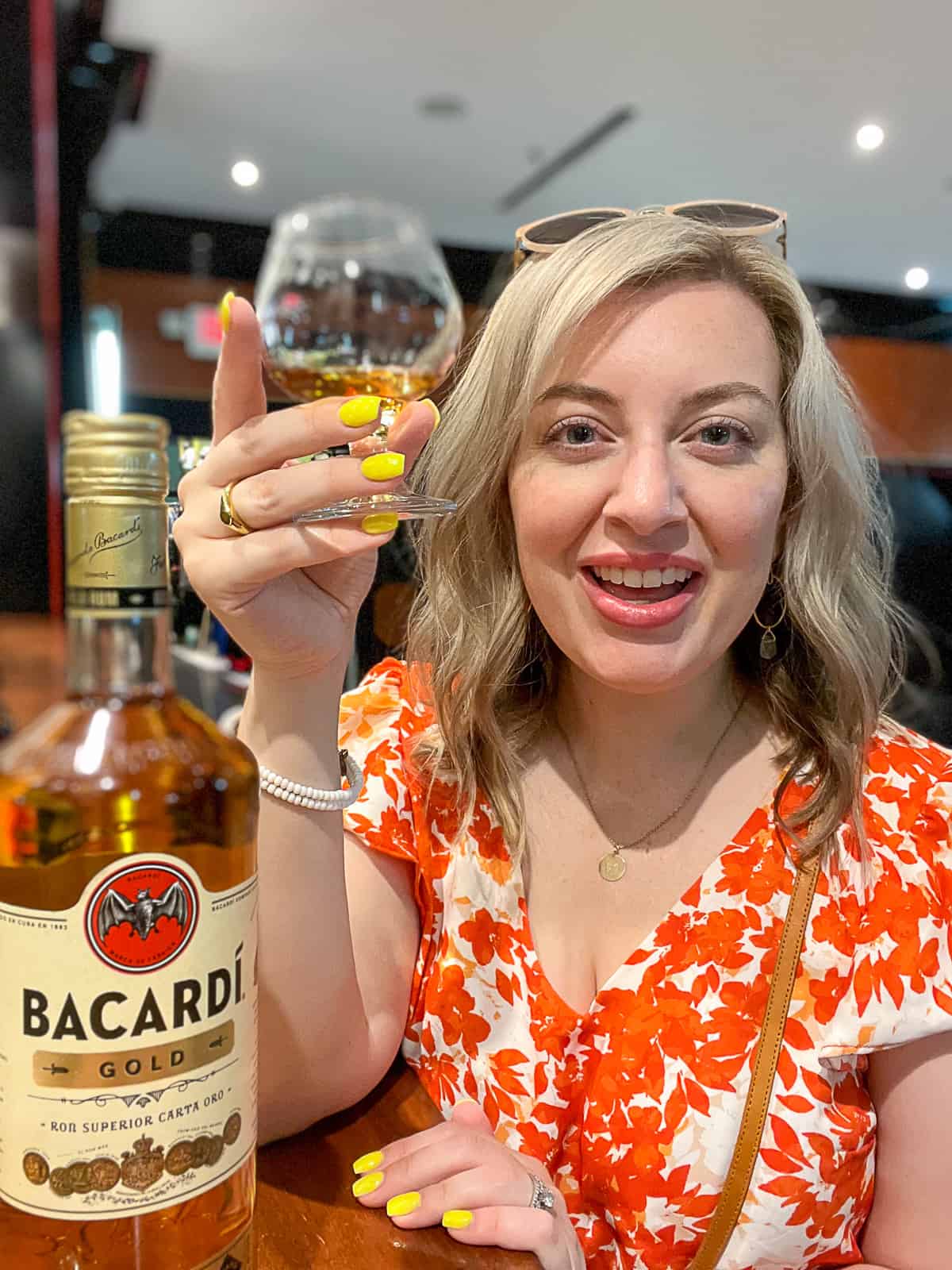 Puerto Rico Travel Activity Woman Touring Bacardi