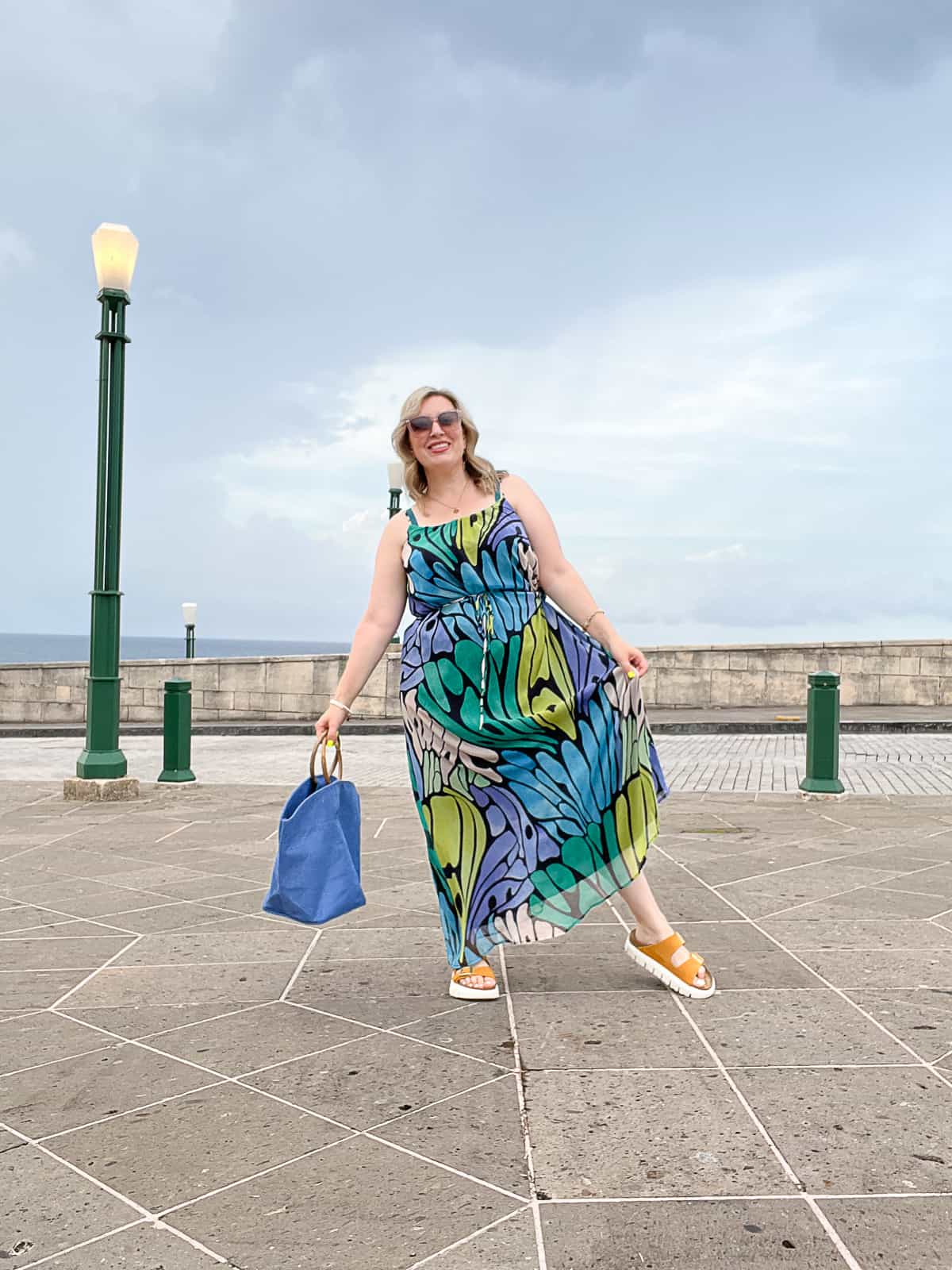 Puerto Rico Travel Blogger Walking Tour Through San Juan Plaza del Quinto Centenario