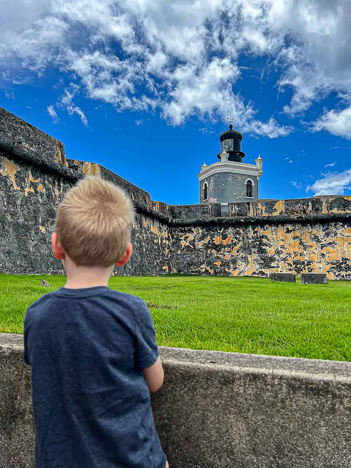 San Felipe Del Morro Castle Walls at San Juan Historic
