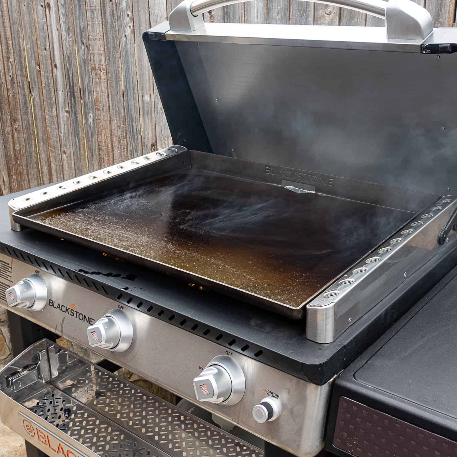 How to clean your Griddle on your stove top 