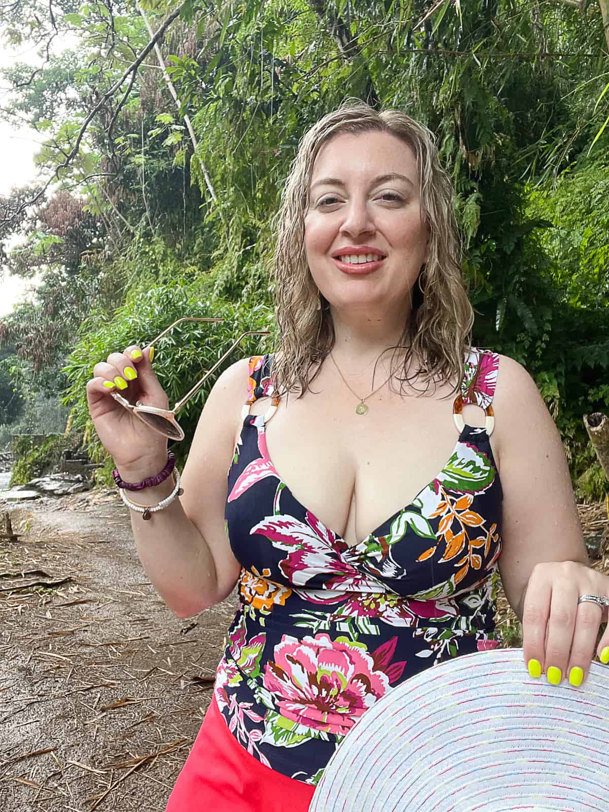 Travel Blogger Jenna Passaro Visiting El Yunque Rainforest in Puerto Rico