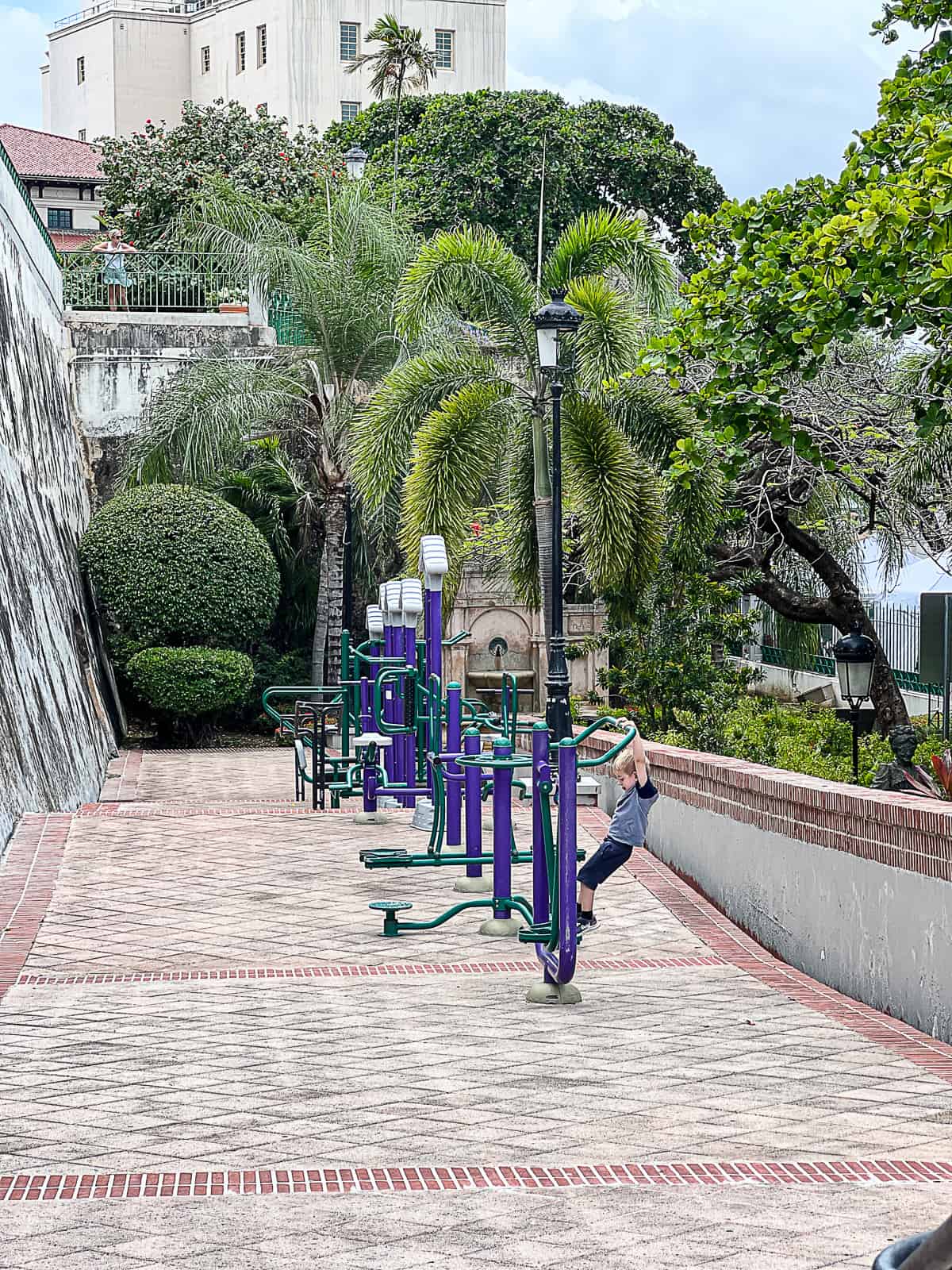 Tropifit San Juan Location next to Playground