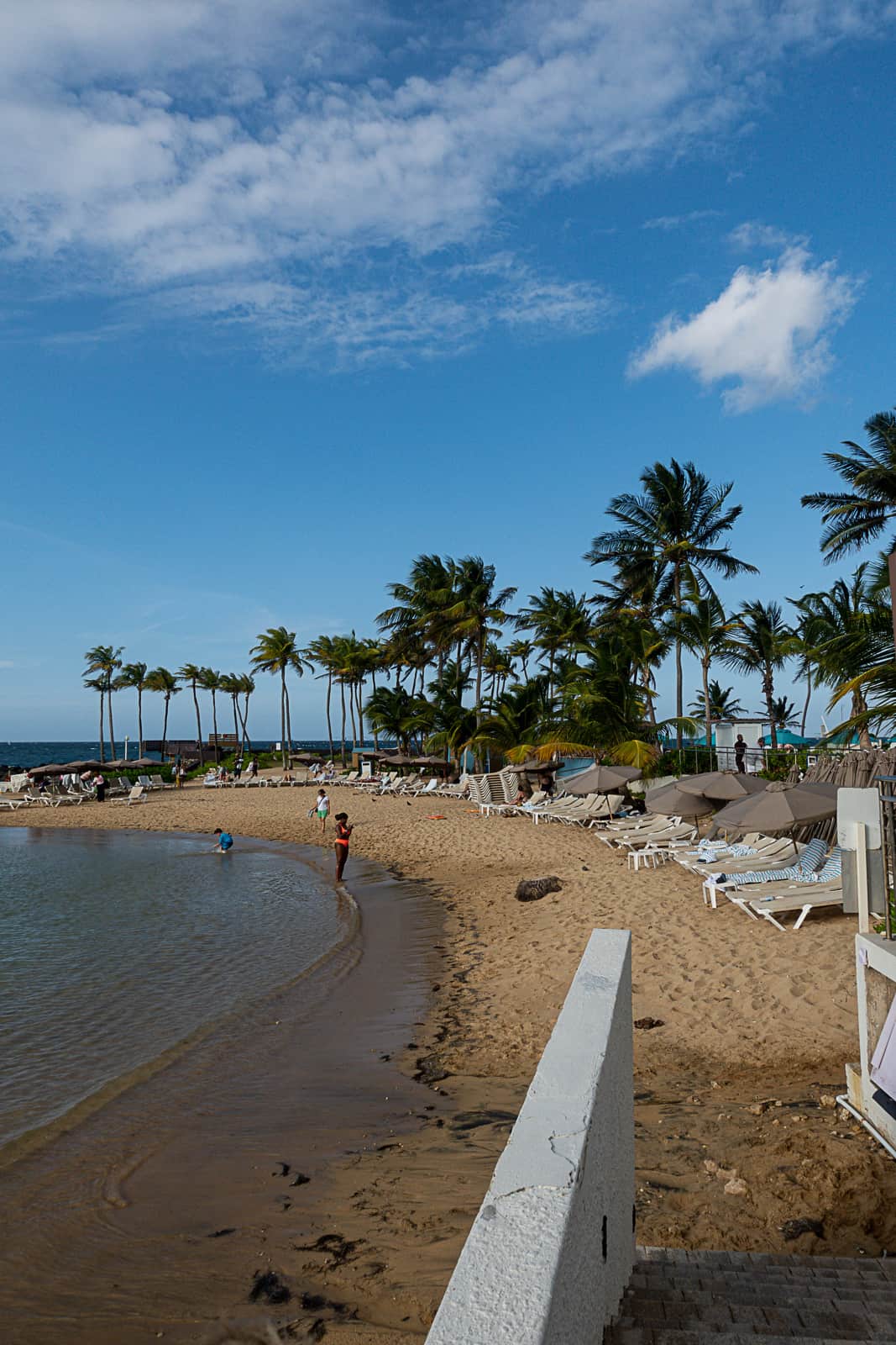 View of Beach Access at Caribe Hilton