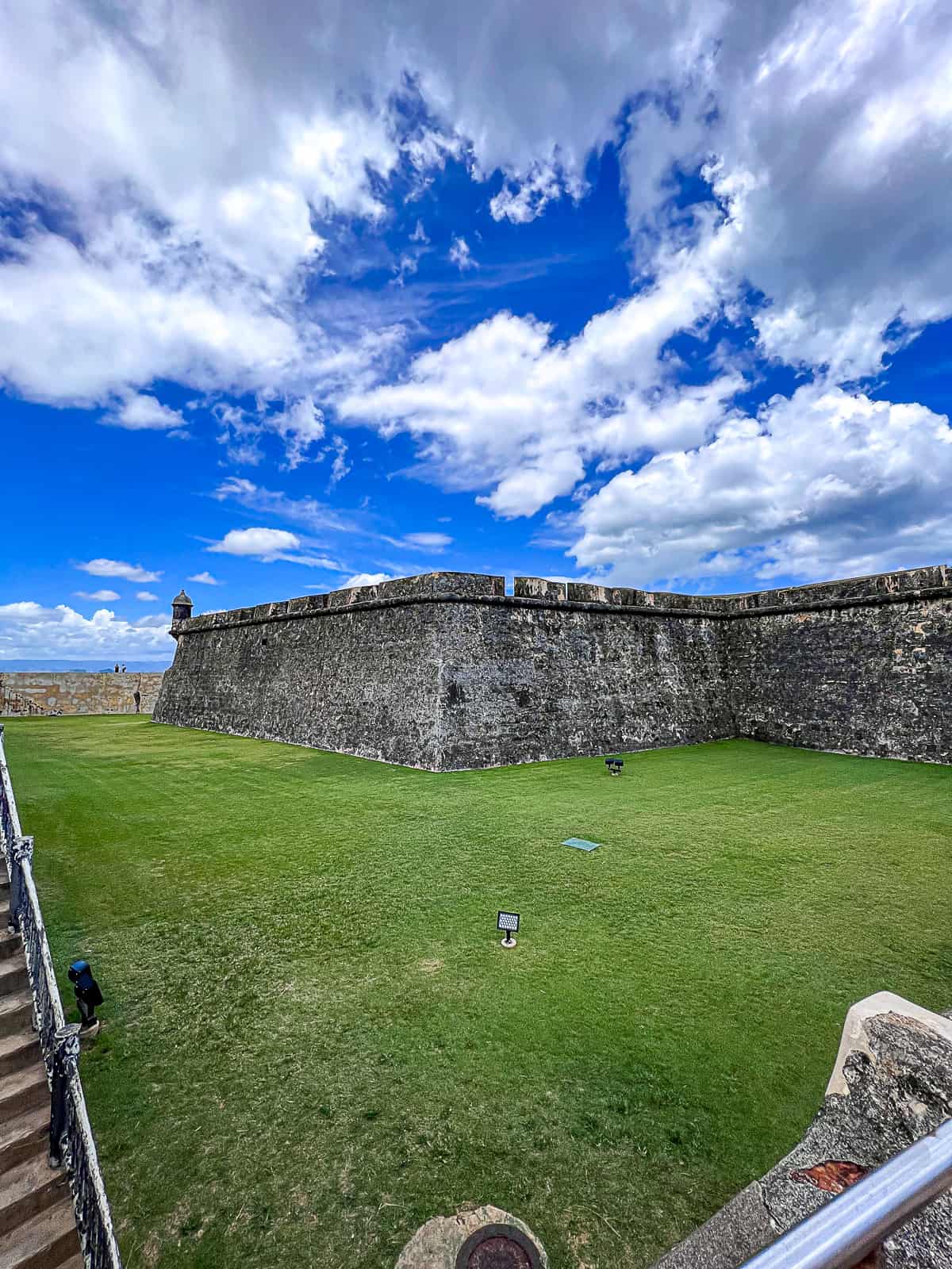 Family Activity At San Felipe Del Morro Castle in San Juan Puerto Rico