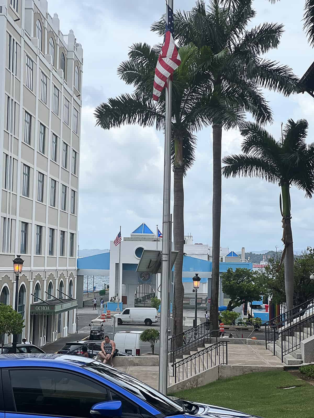 View of Downtown Old San Juan near Cruise Terminal