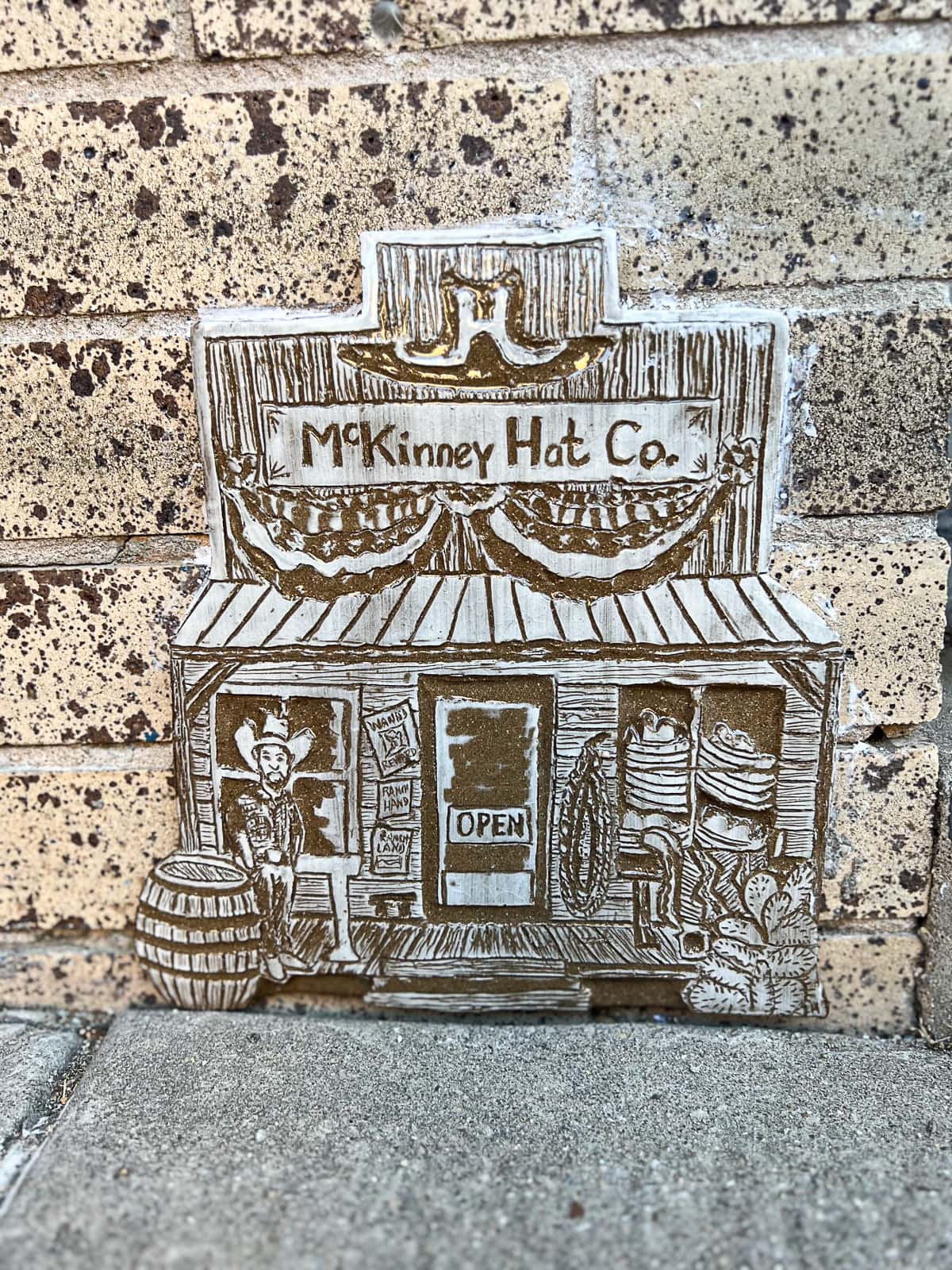 McKinney Hat Co. Tiny Doors Public Art In McKinney Texas Sip Bite Go