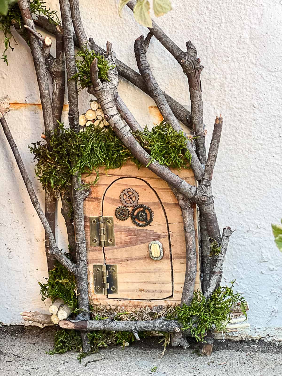 Tiny Door art outside Birds & Words-a Home Boutique Tiny Door McKinney Texas Sip Bite Go
