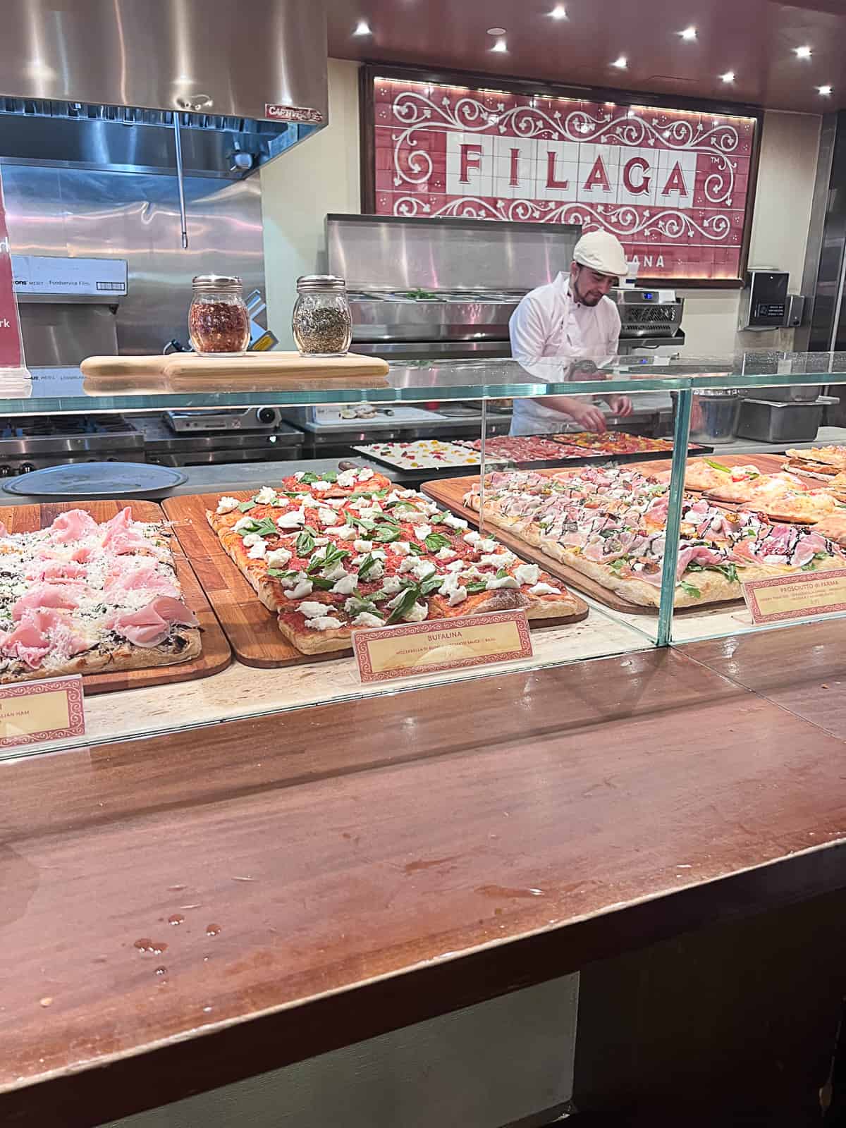 Filaga Restaurant inside Chelsea Market NYC