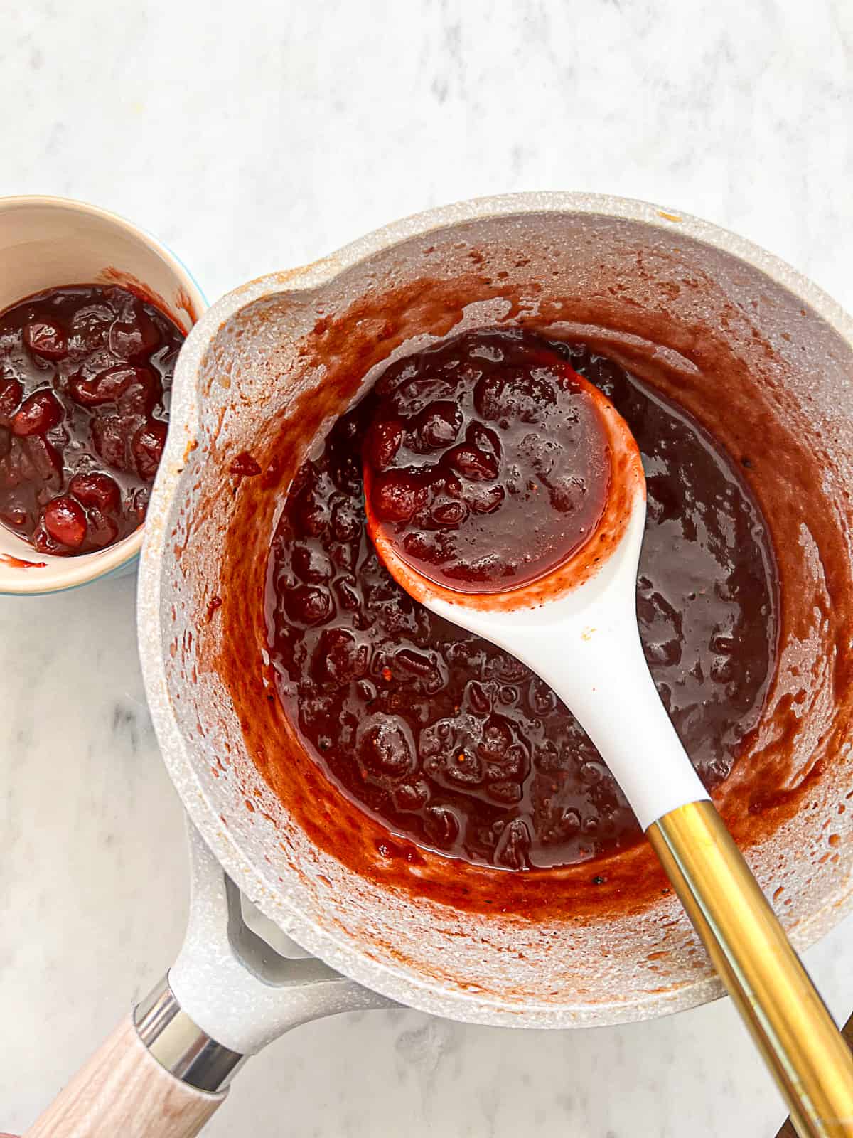 BBQ Cranberry Sauce for Meatballs Sip Bite Go