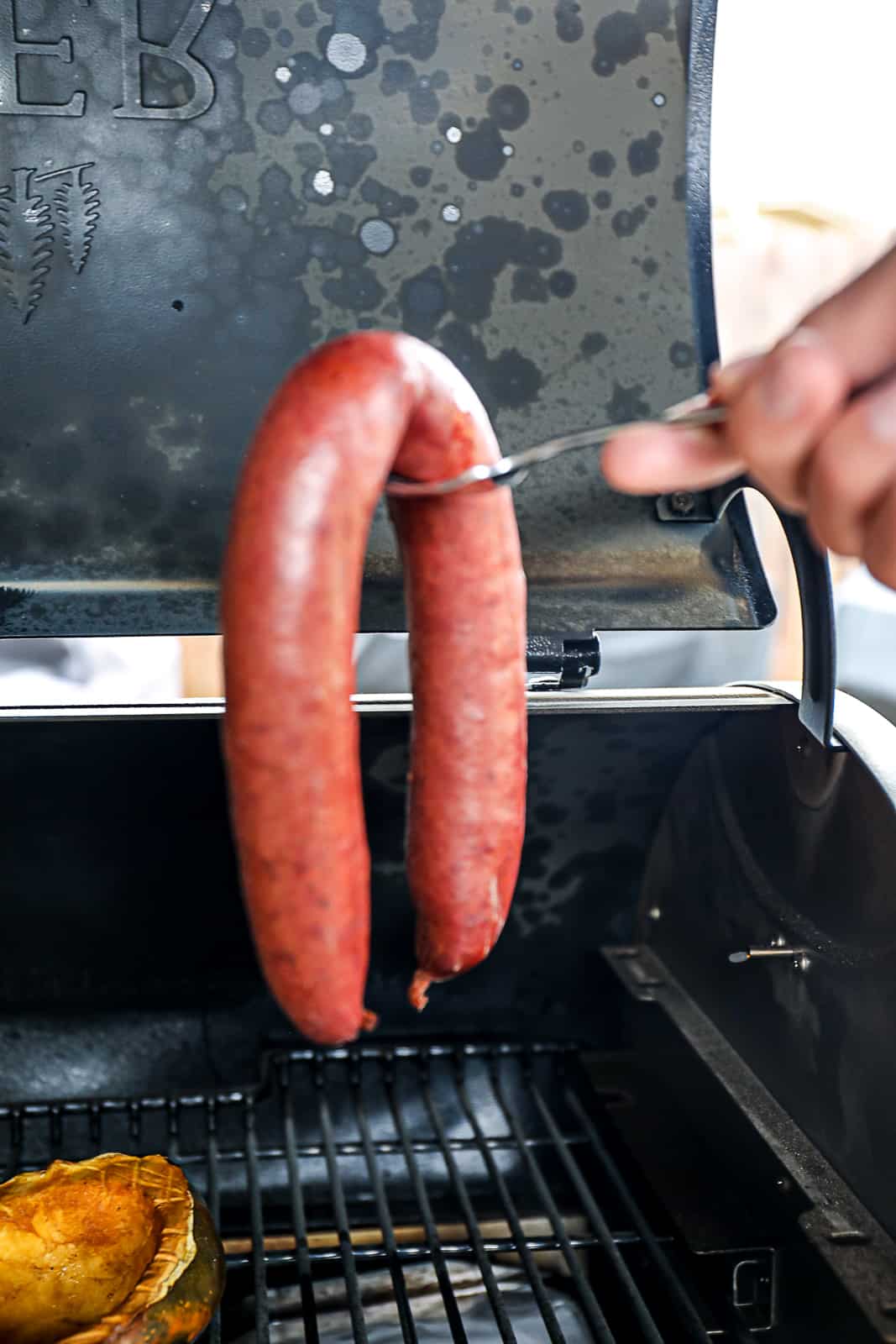 Cooking Traeger Smoked Side Dish Sausage on the Pellet Grill Recipe
