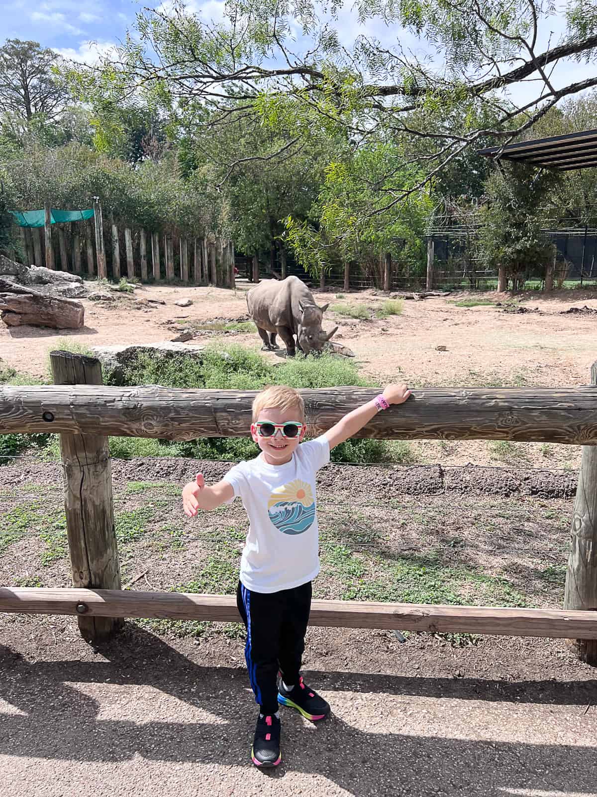 Family Friendly Activity Visiting Cameron Park Zoo in Waco TX