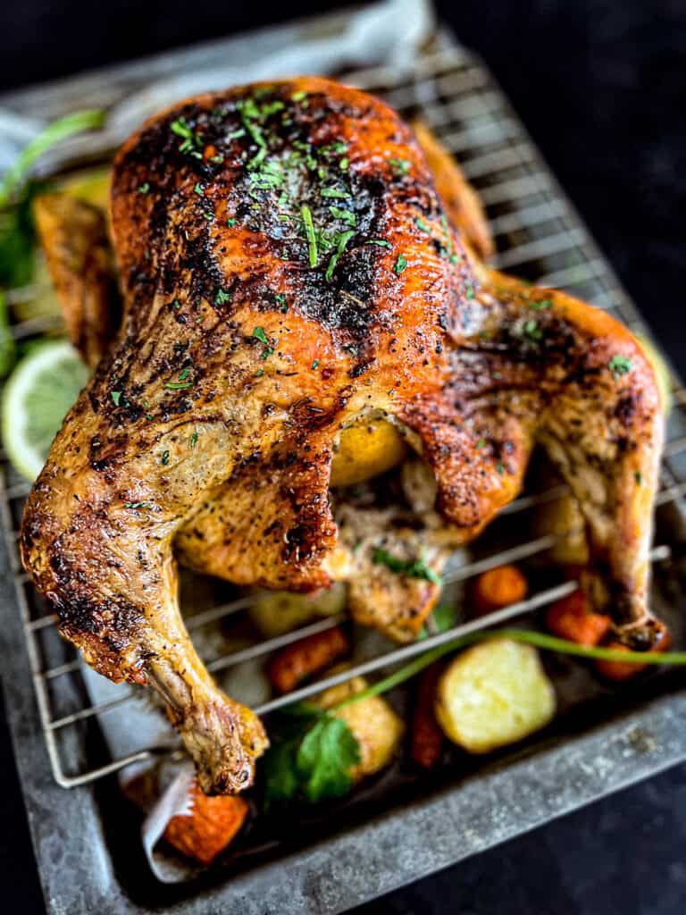 Best Roasted Chicken In Oven With Potatoes Sip Bite Go
