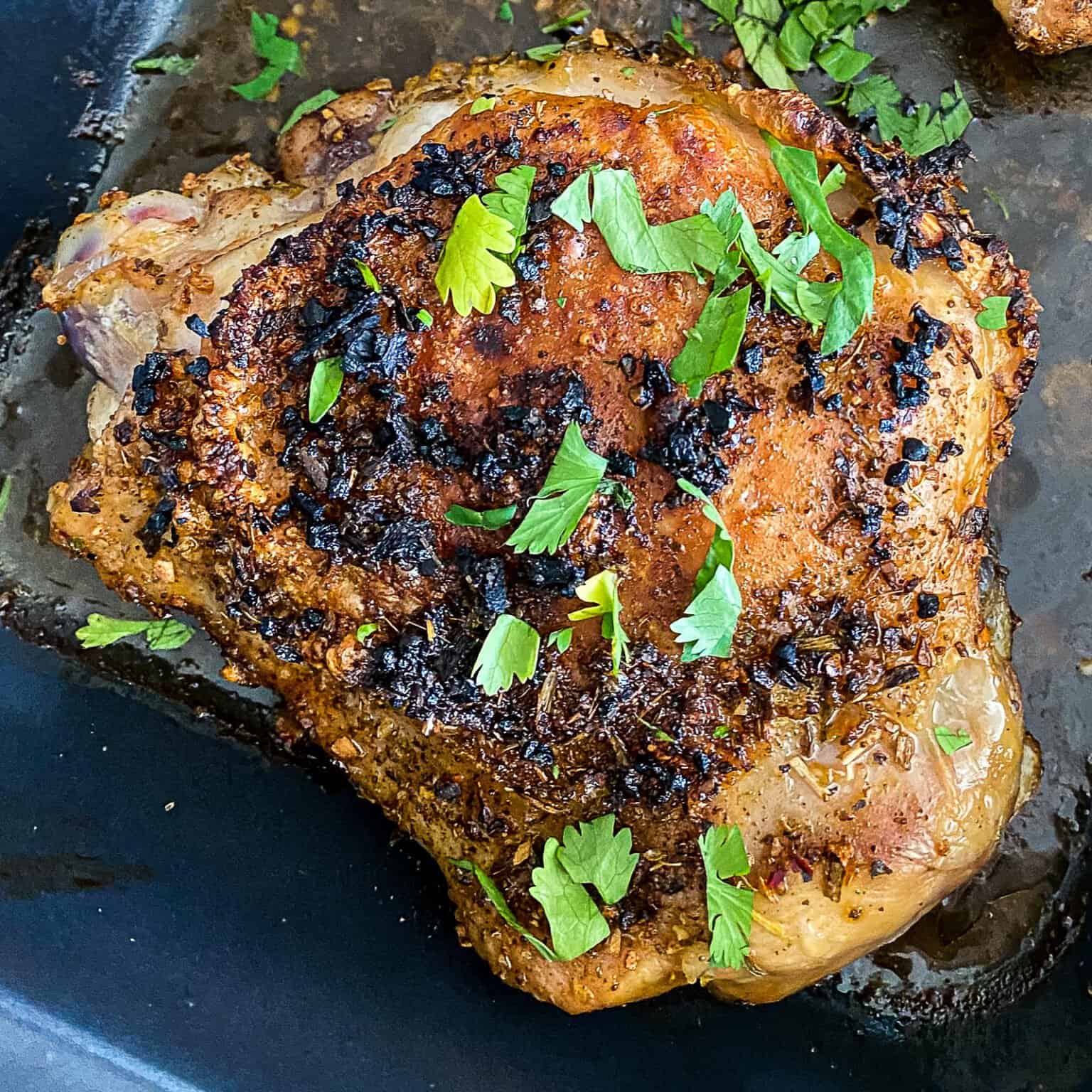Oven Roasted Turkey Thighs Recipe Sip Bite Go