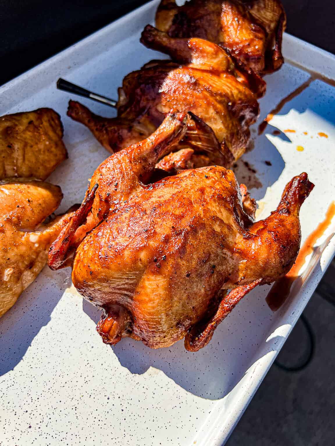 Traeger Smoked Cornish Hens Recipe Sip Bite Go