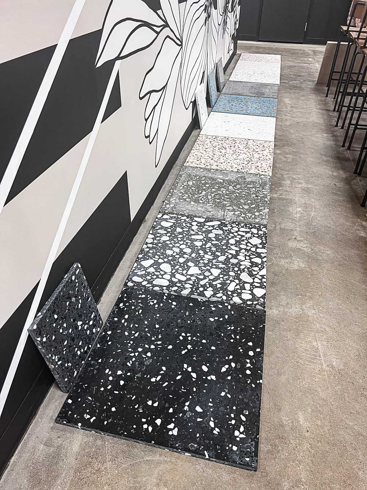 Riad Tile Black and White Flooring in Dallas Texas