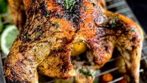 Roasted Chicken In Oven With Potatoes and Vegetables Recipe