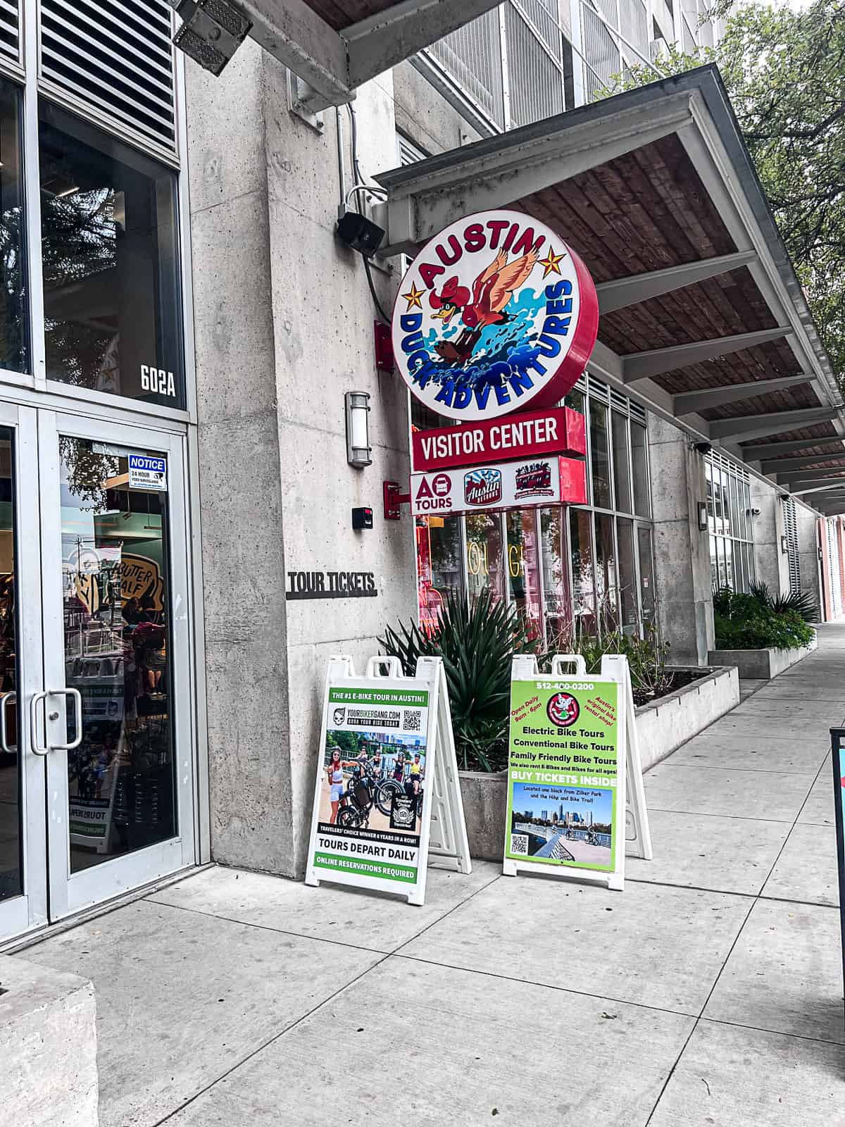 Tourist Visitor Center in Austin Texas