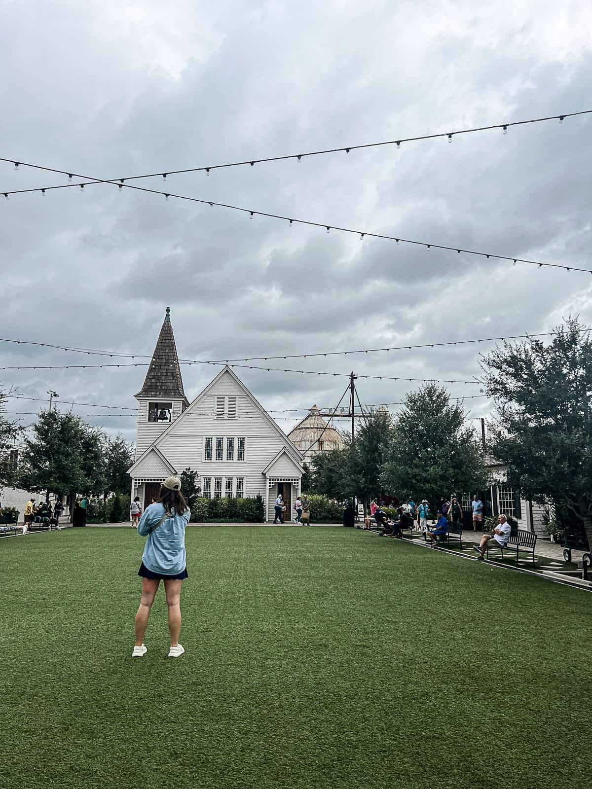 Tourists Shopping At Magnolia Market in Waco, Texas