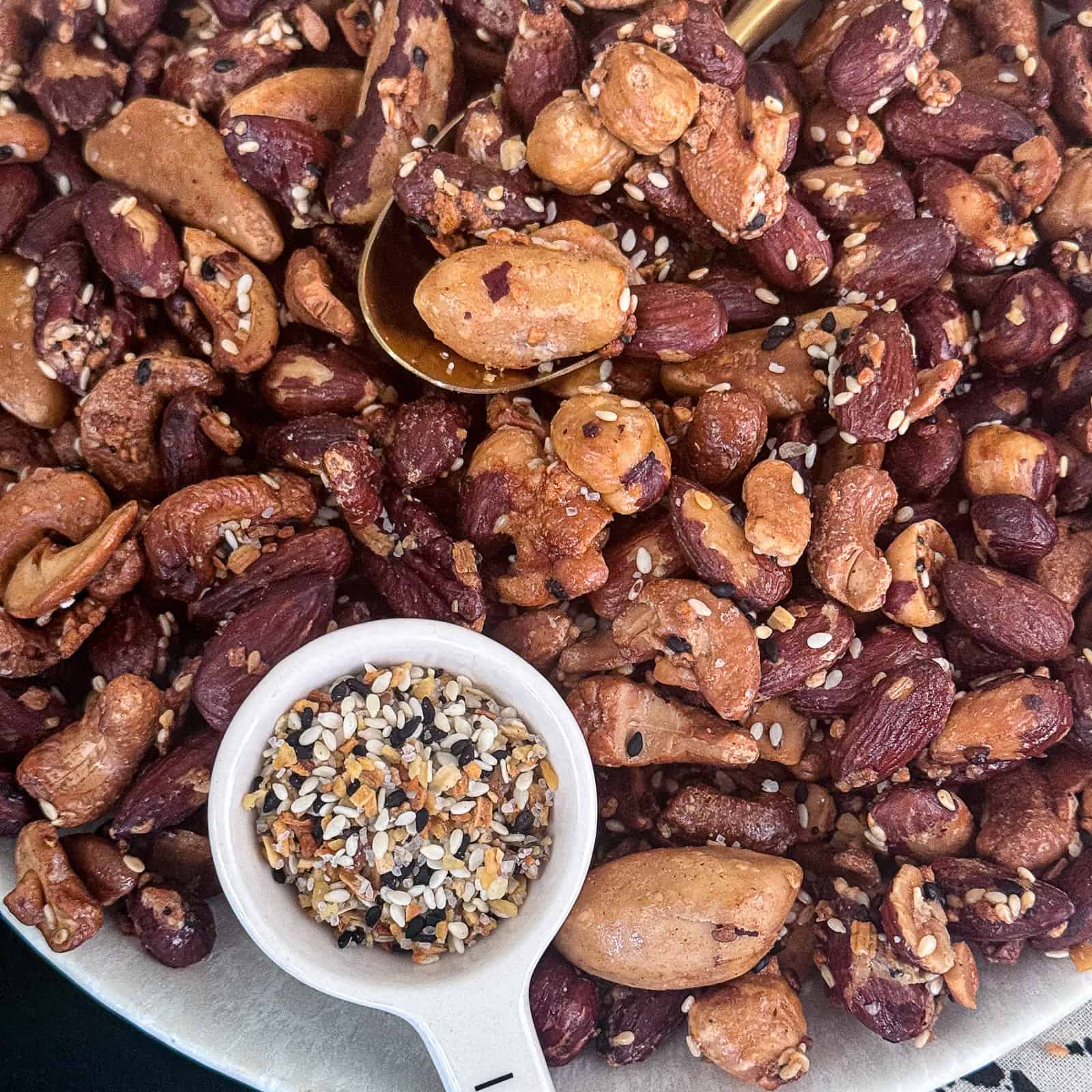 Everything Bagel Spiced Nuts Recipe