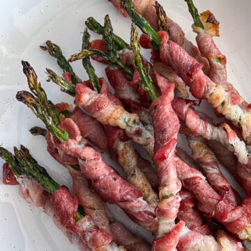 Oven Baked Bacon Wrapped Asparagus Recipe