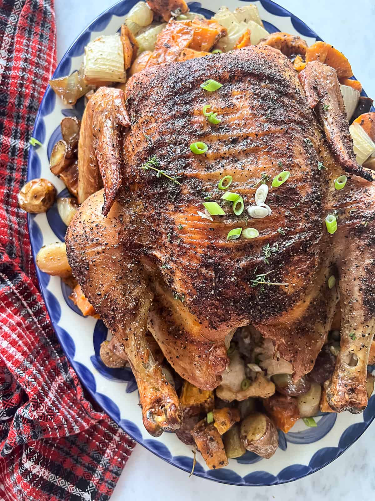 Resting A Whole Chicken Roasted at 375 degrees F