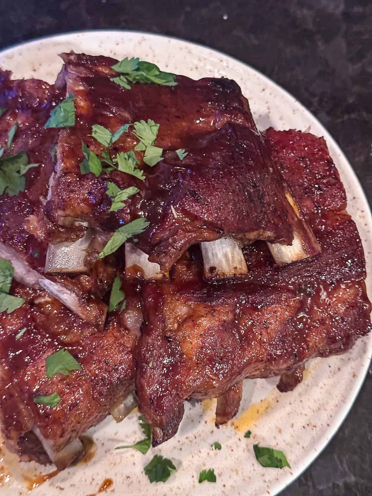 Dinner With BBQ Baby Back Ribs Recipe