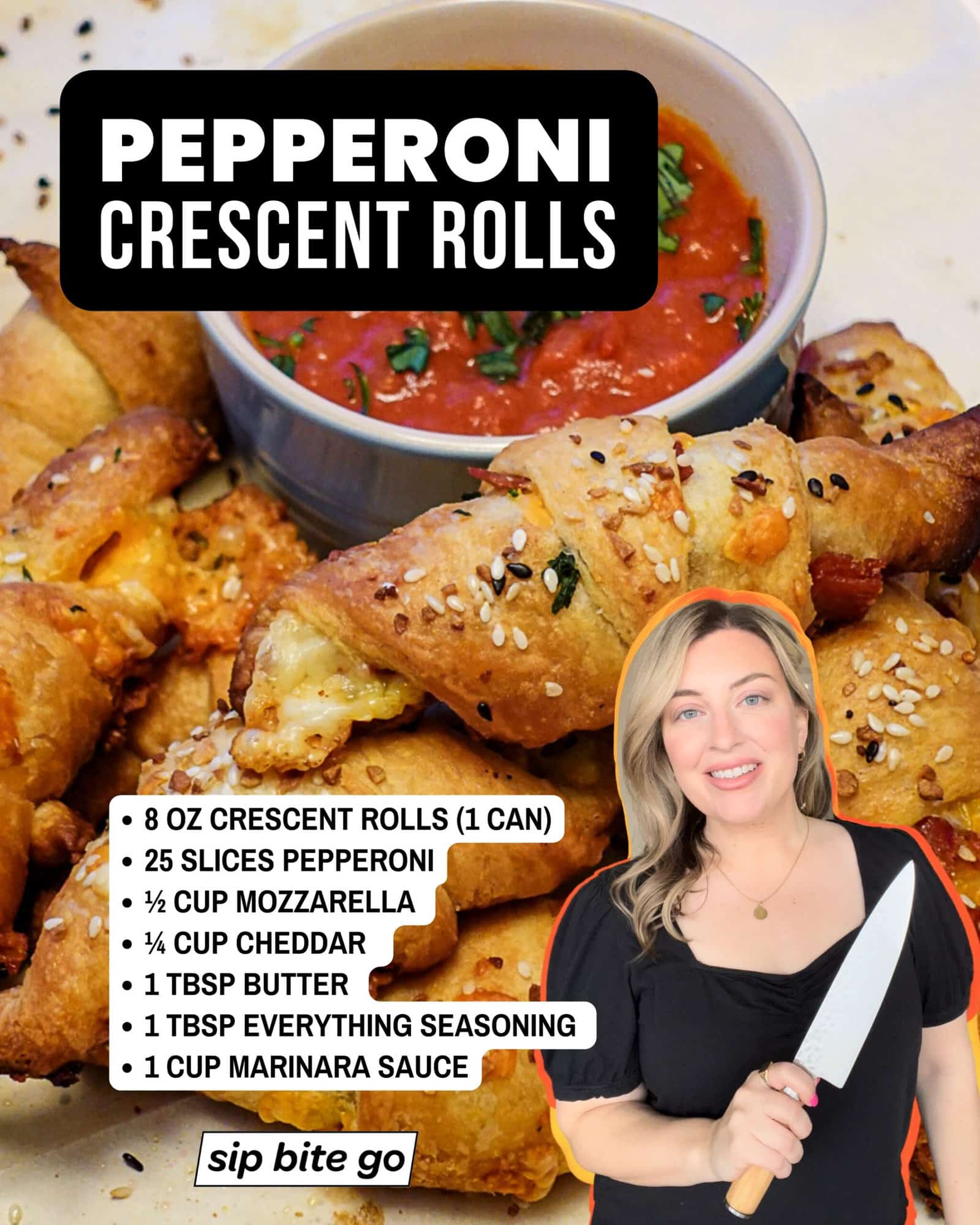 Pepperoni Crescent Rolls Ingredients List