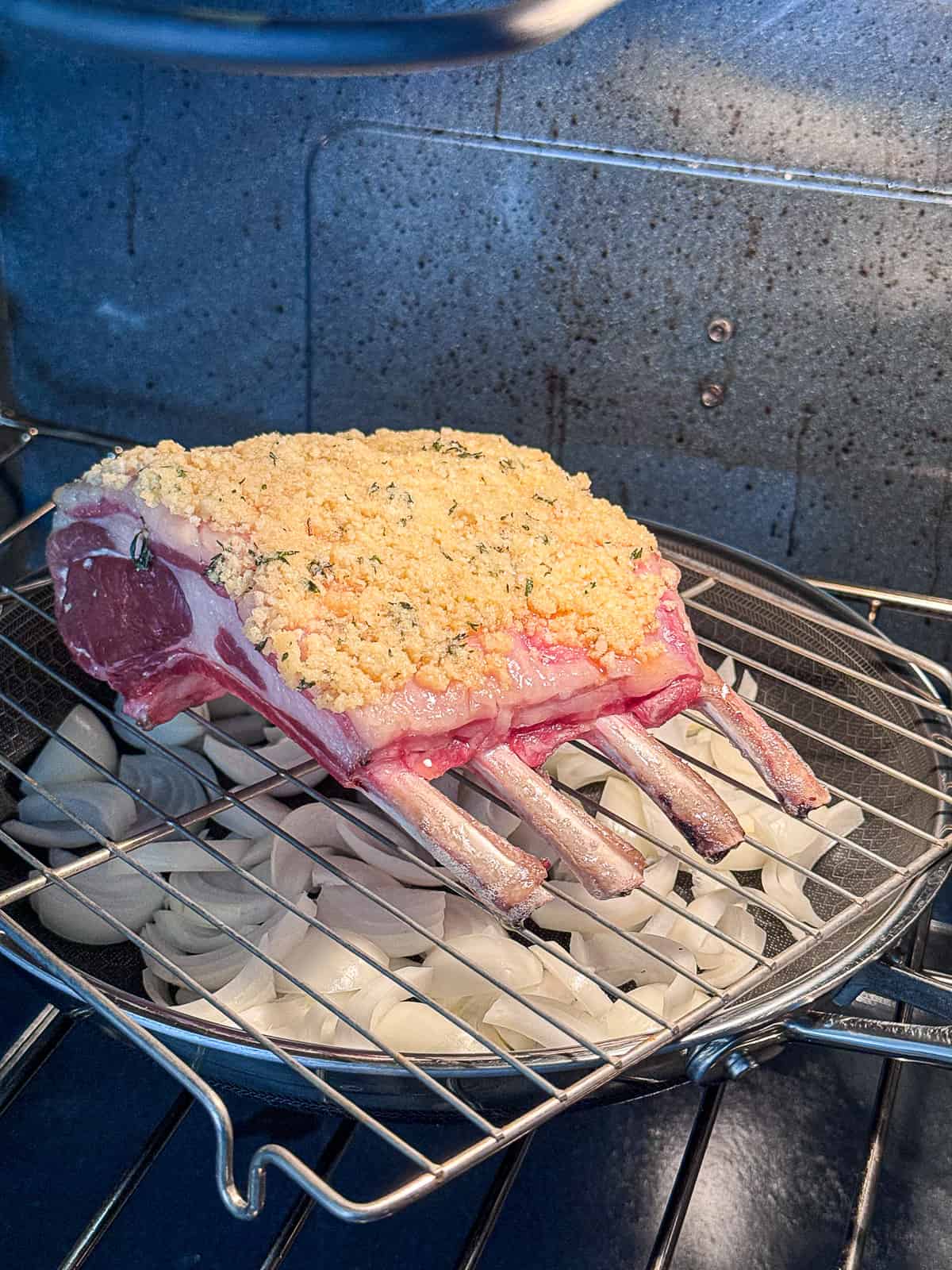 Baking Frenched Rack of Lamb in Oven