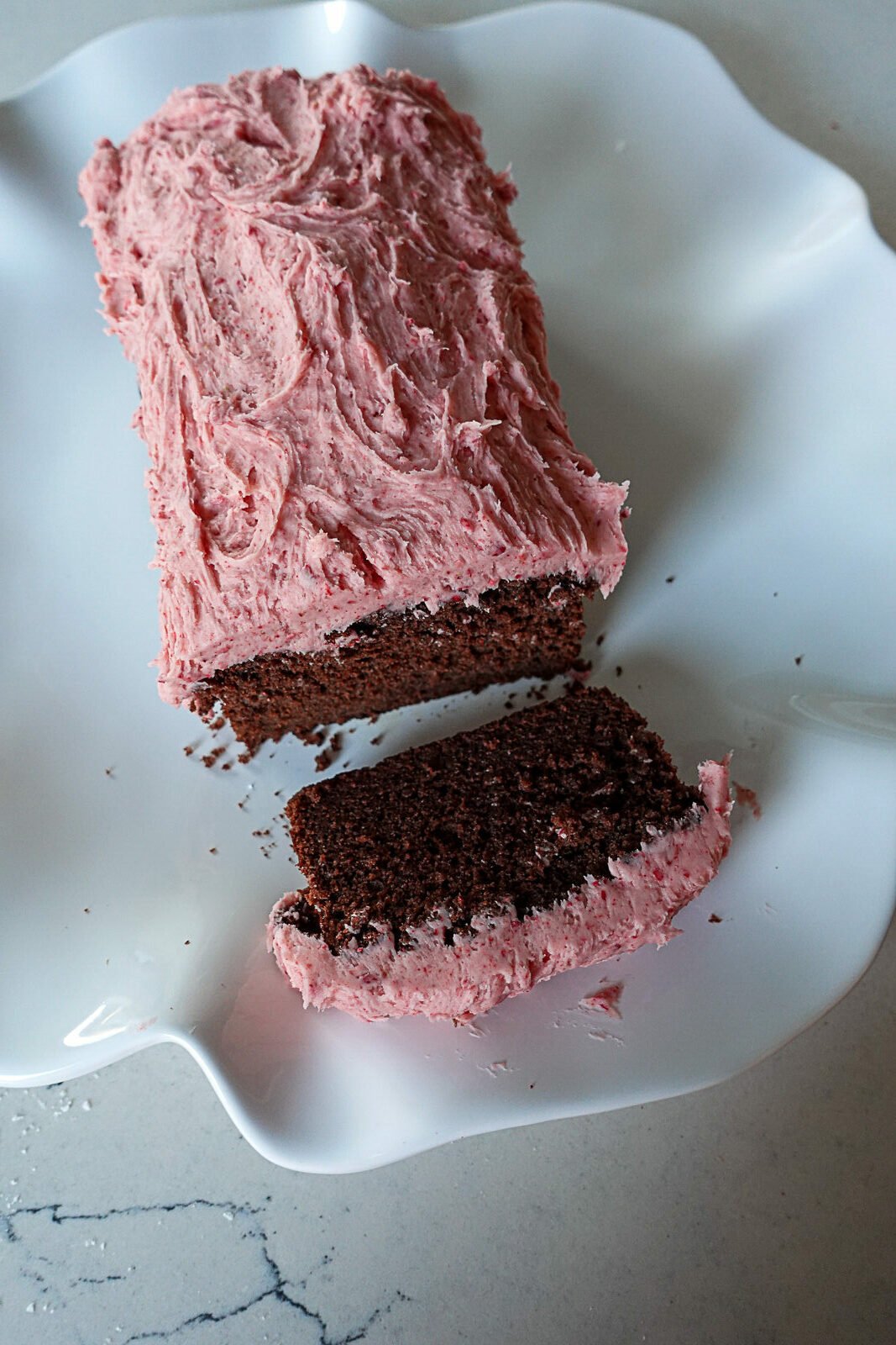 Chocolate Loaf with Frosting