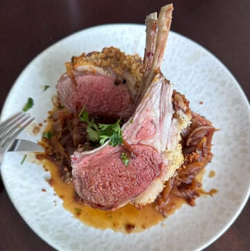 Perfectly Baked Rack of Lamb in Oven