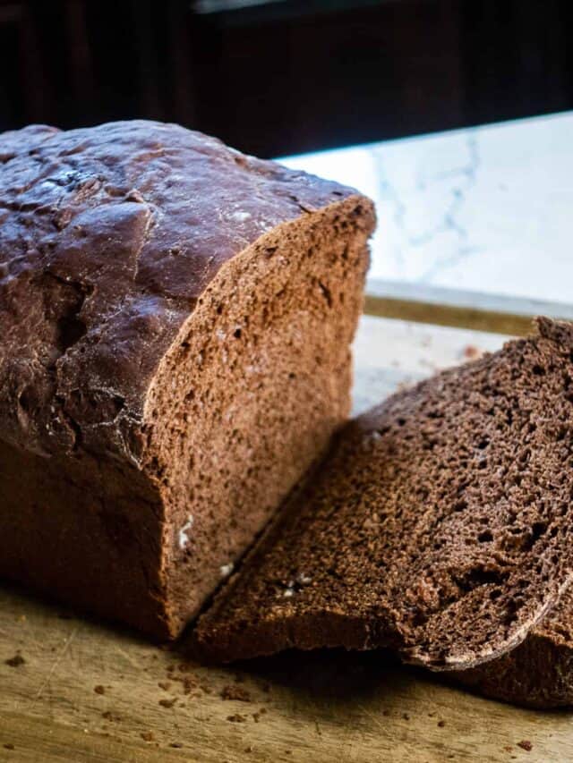 Chocolate Yeast Bread Recipe (Sandwich Loaf)