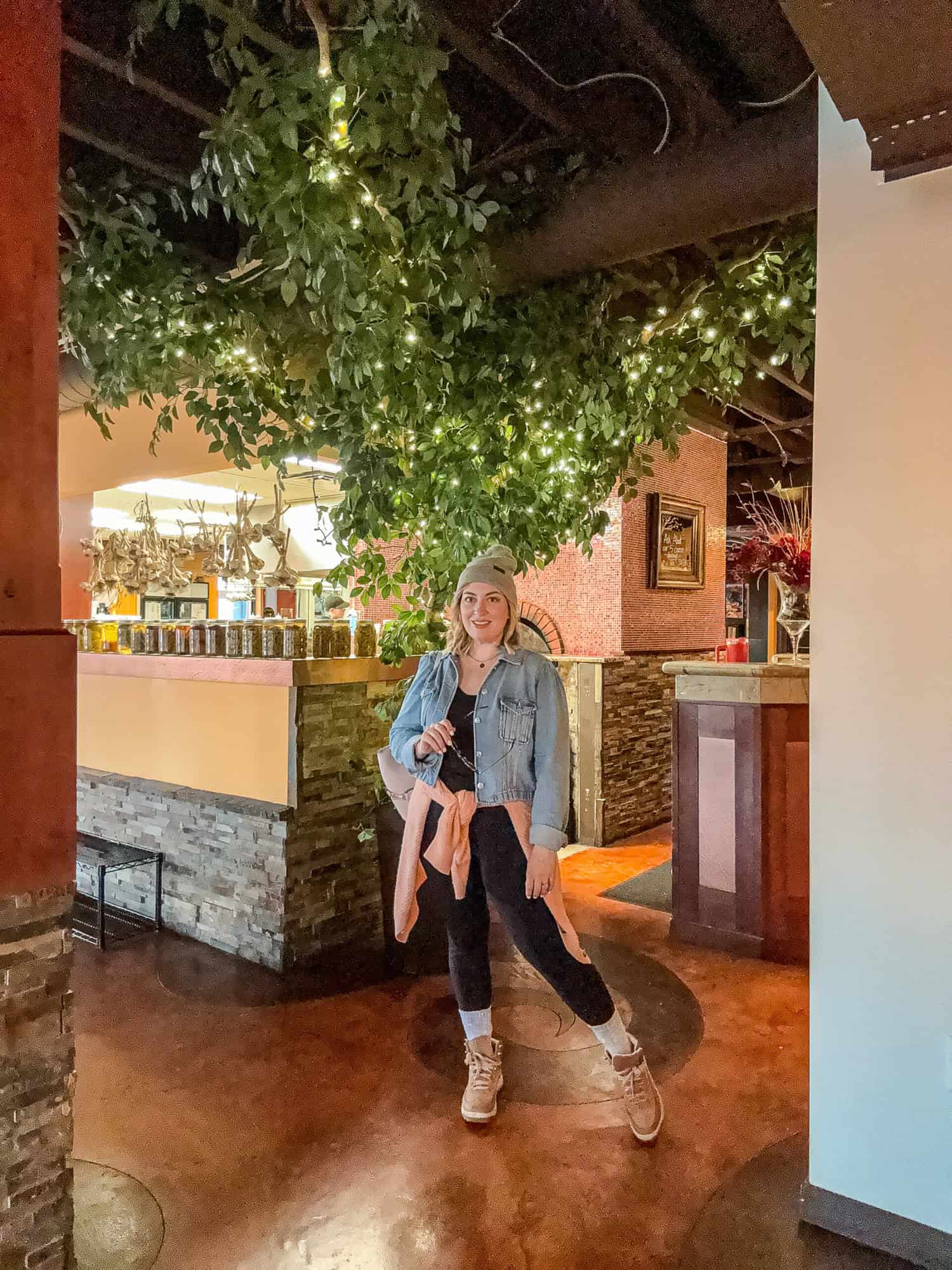 Food Blogger Jenna Passaro at Hearth on 25th Street Restaurant in Downtown Ogden Utah 