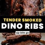 Smoked Dino Ribs Traeger Recipe