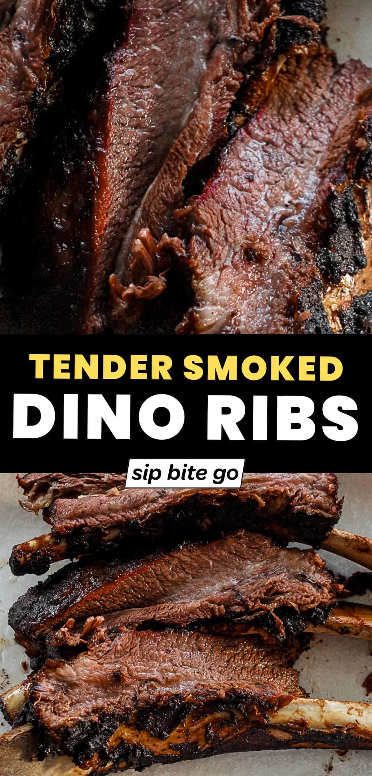 Smoked Dino Ribs Traeger Recipe