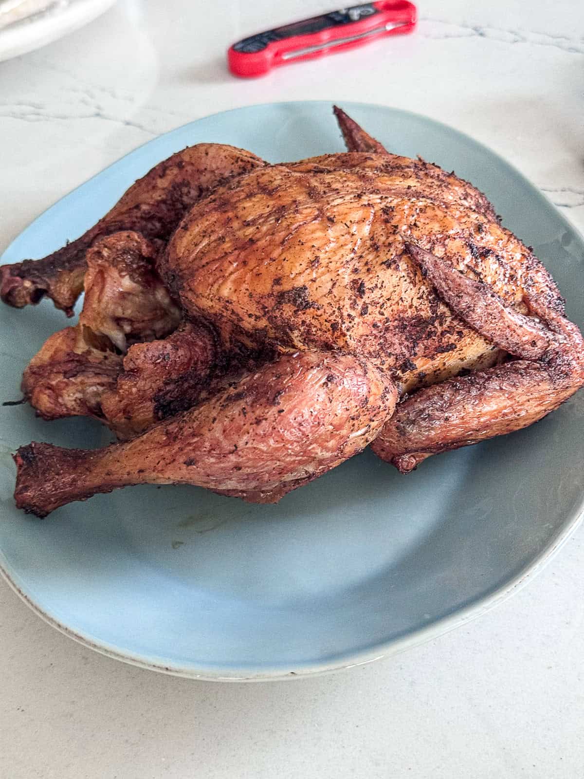 Resting Smoked Blackened Seasoning Chicken